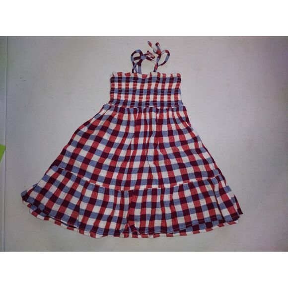 Cat &‎ Jack girls checkered dress size 4t - Picture 1 of 5